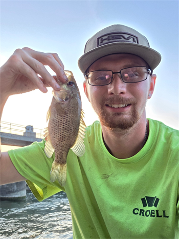 CALEB LOVELL's Rock Bass 8.5inch, 08-28-26