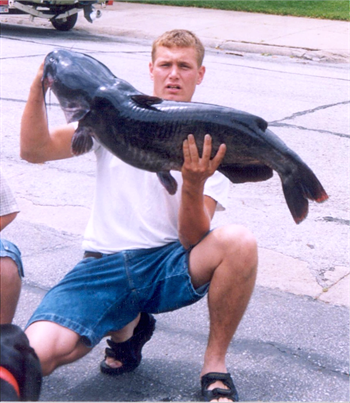 Dustin Curtis's Channel Catfish 40inch, 06-11-05