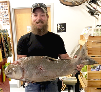 CHRIS WATTS's Smallmouth Buffalo 30.8inch, 04-17-19