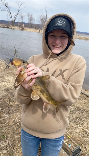 ALYSSA TRYON's Northern hog sucker 16.5inch, 04-10-22