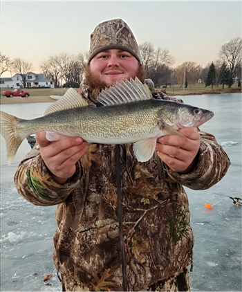 Hunter Nehls's Walleye 26inch, 12-07-22