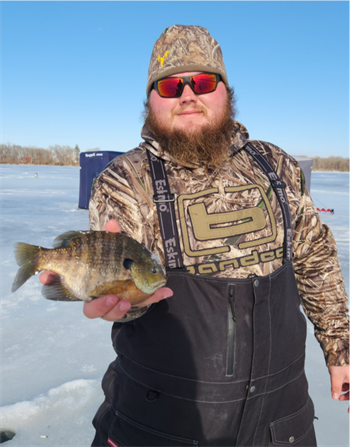 Hunter Nehls's Bluegill 10inch, 03-04-23