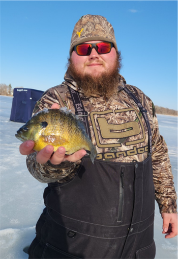 Hunter Nehls's Bluegill 10inch, 03-04-23