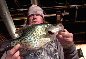 Lonnie Terfehn's Black Crappie 14.5inch, 04-15-23