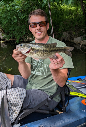 DEREK COOROUGH's Spotted bass 15inch, 06-09-23