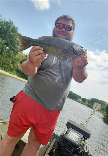 Hunter Nehls's Smallmouth Bass 20inch, 07-04-23