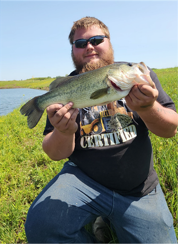 Hunter Nehls's Largemouth Bass 20inch, 07-08-23