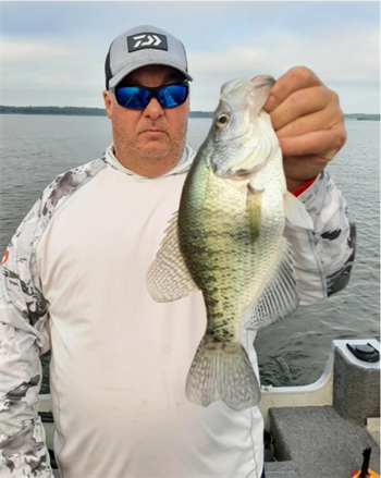 Michael Olson's White Crappie 14inch, 08-05-23