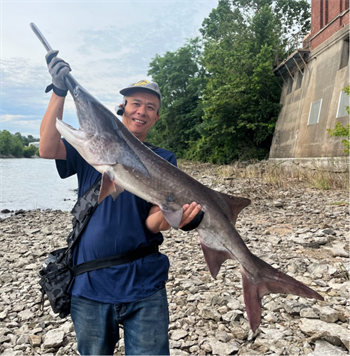 XIAOQING LIN's Paddlefish 46inch, 06-15-24