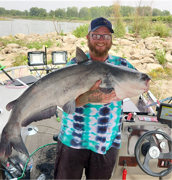 JOHN GARDNER's Blue Catfish 48inch, 09-12-24