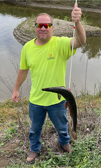 NICKOLAS FRIANT's Shortnose gar 30.5inch, 09-22-24