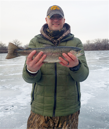 JARROD BENSON's Rainbow Trout 18inch, 01-11-25