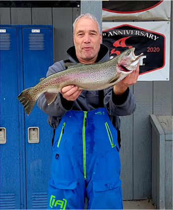 Creighton Whitehill's Rainbow Trout 24inch, 01-24-25