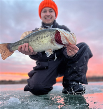 ANTHONY DELGADO CONNOR's Largemouth Bass 23inch, 01-27-25