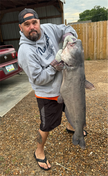 BRIAN MCCLURE's Blue Catfish 42inch, 06-09-25