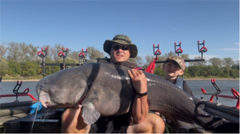 GEORGE THOMPSON's Blue Catfish 60inch, 10-12-25