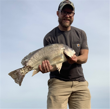 JOSHUA KLUNKER's Freshwater Drum 25inch, 10-18-25