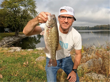 TOBY FRANKS's Spotted bass 16inch, 10-18-25