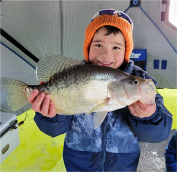 Adam Uchida's White Crappie 14.2inch, 01-25-26