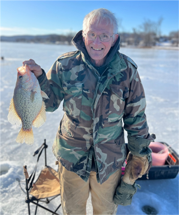LARRY STOTT's Black Crappie 14inch, 01-16-26