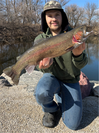 Benjamin Frostestad's Rainbow Trout 23inch, 03-07-26