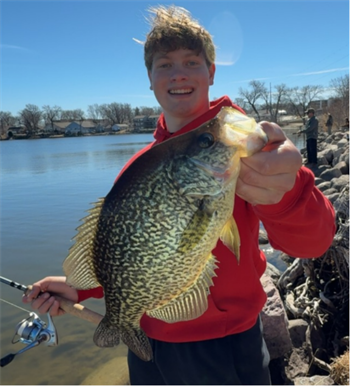 GRANT MEYER's Black Crappie 14inch, 03-08-26