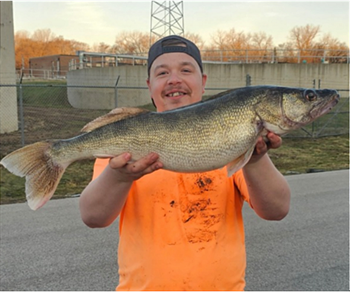 Andrew Rohan's Walleye 29inch