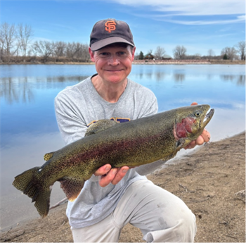 DAVID FROSTESTAD's Rainbow Trout 23inch