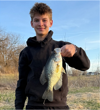 Kyson Hofland's Black Crappie 14inch, 03-28-26