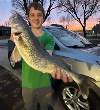 CAYSON WESTENDORF's Walleye 26.25inch, 04-11-26