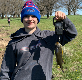 Leif Olson's Green Sunfish 10inch, 04-18-26
