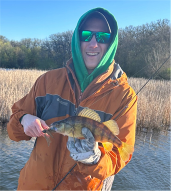 DANNY Farmer's Yellow Perch 12.25inch, 04-24-26