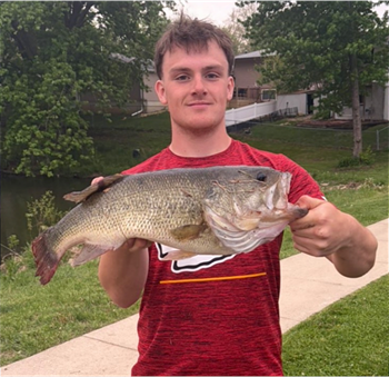 GAVIN LARSEN's Largemouth Bass 21inch, 04-26-26