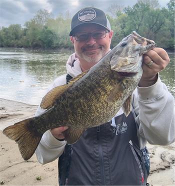 Nate Erickson's Smallmouth Bass 20.5inch, 04-30-26