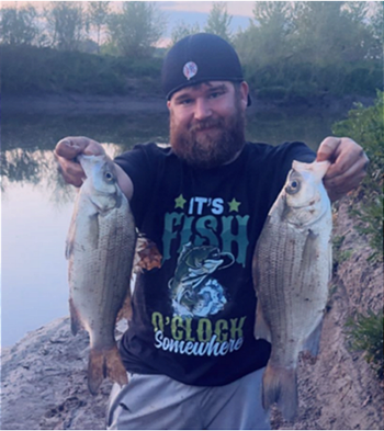 ZACHERY MEYERS's White Bass 17inch, 05-02-26
