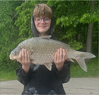 Brooks Hospodarsky's River carpsucker 23inch, 05-17-26
