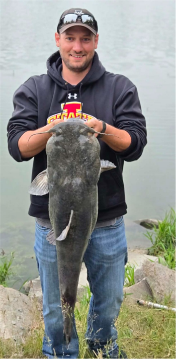 Logan Christofferson's Flathead Catfish 38.25inch, 05-18-26