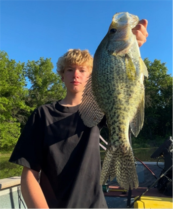 Asher Horstman's White Crappie 16inch, 05-24-26