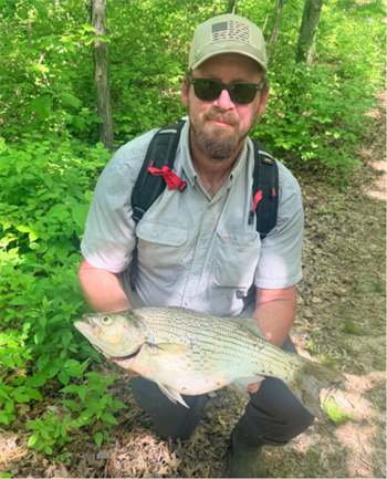 Timothy Lenox's Wiper (Hybrid Striped Bass) 24inch, 05-28-26