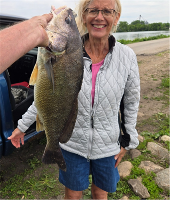 Starla winebrinner's Freshwater Drum 26inch, 05-29-26