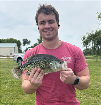BLAINE JORDAN's Black Crappie 16.25inch