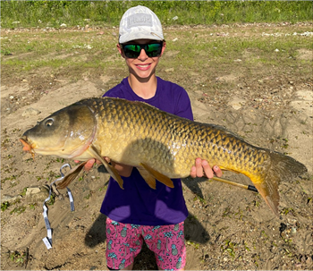 Owen Petersen's Common Carp 33inch, 06-05-26