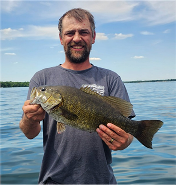 CHANC PALMER's Smallmouth Bass 20.5inch, 06-06-26