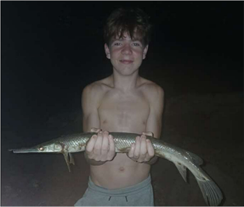 Cooper Leopard's Shortnose gar 28inch, 06-06-26