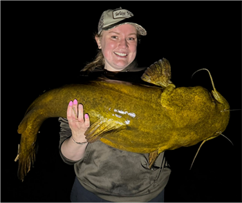 Aurora Kramer's Flathead Catfish 41inch, 06-12-26