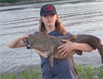 Asher Gorman's Flathead Catfish 40inch, 06-12-26