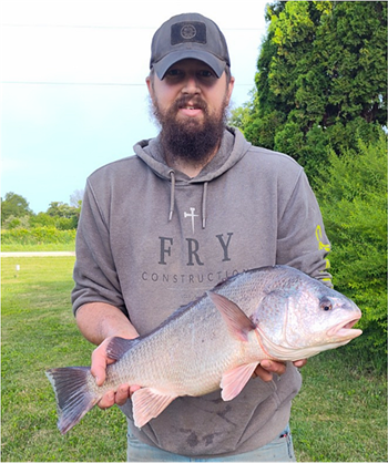 CALEB HORNSBY's Freshwater Drum 25.5inch, 06-13-26