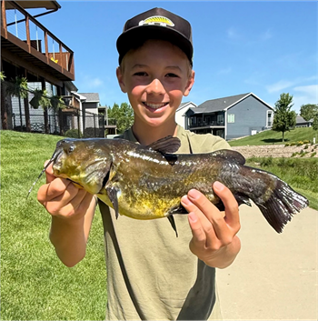 Jackson Giles's Black Bullhead 16inch, 06-15-26