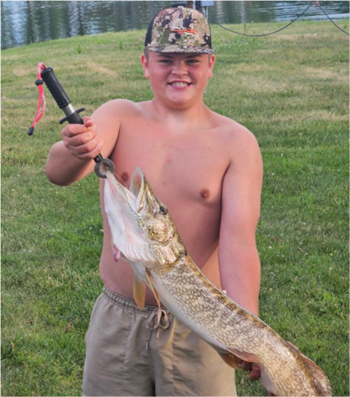 CAYDEN FOLLMAN's Northern Pike 37inch, 06-20-26