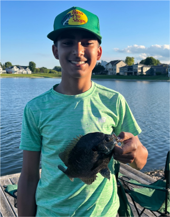 Nikhil Patel's Bluegill 10inch, 06-22-26